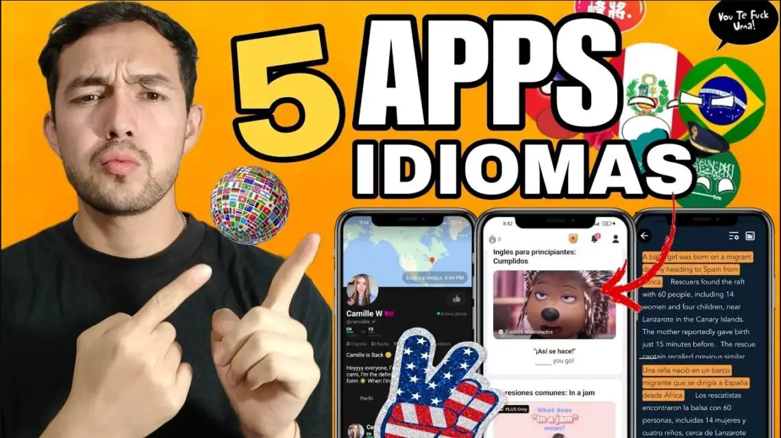 5 Mejores Apps para Aprender Idiomas Gratis en 2025 (Inglés, Francés, Japonés y Más)