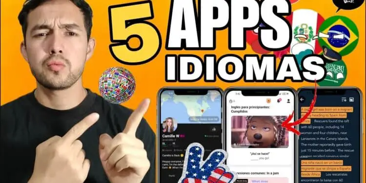 5 Mejores Apps para Aprender Idiomas Gratis en 2025 (Inglés, Francés, Japonés y Más)