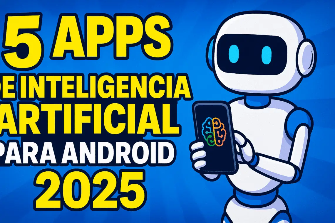 5 Aplicaciones de Inteligencia Artificial para Android que te Facilitan la Vida en 2025