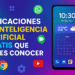 Aplicaciones de inteligencia artificial gratis que debes conocer 2025