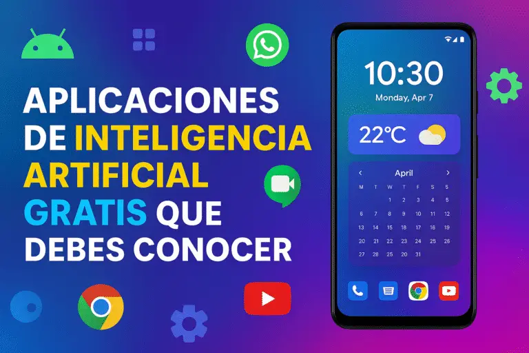 Aplicaciones de inteligencia artificial gratis que debes conocer 2025