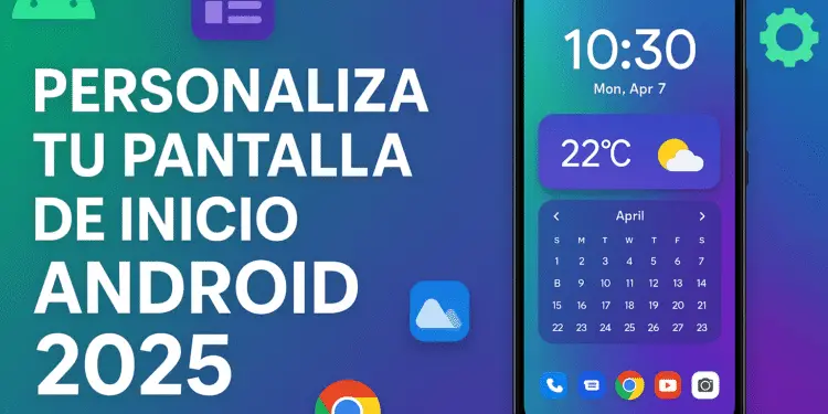 Personaliza tu pantalla de inicio Android: widgets, fondos y apps (Guía 2025)