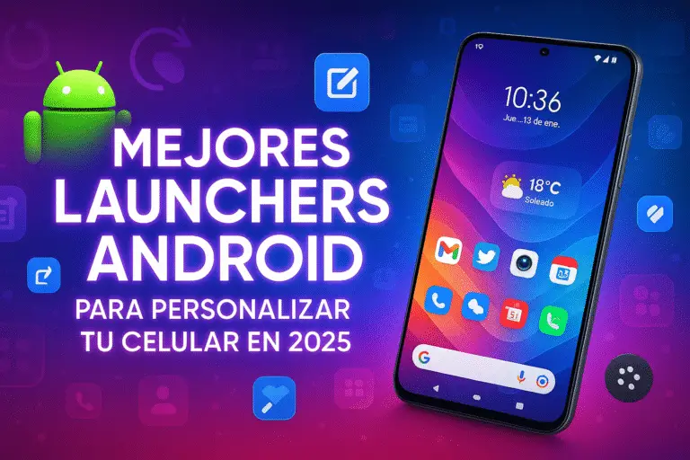 Mejores launchers Android para personalizar tu celular en 2025