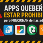 5 APPS que DEBERÍAN estar PROHIBIDAS… pero FUNCIONAN demasiado bien