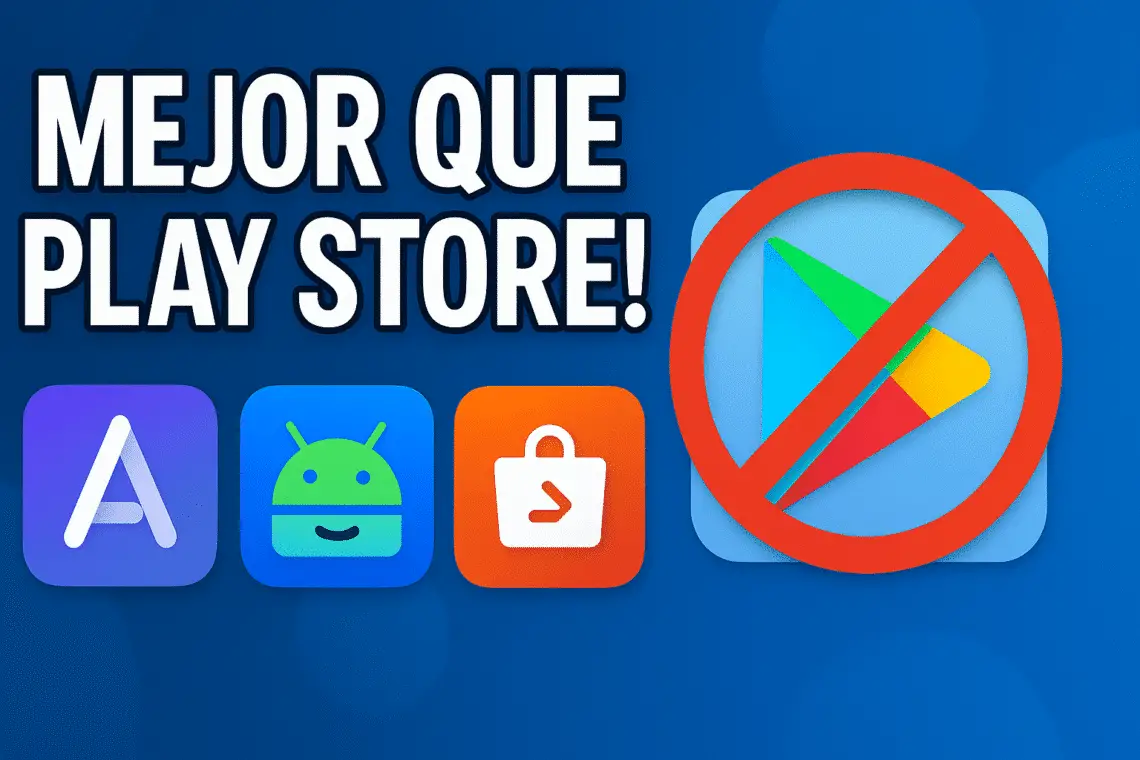 7 Tiendas Alternativas a Google Play que Son Más Seguras y Mejores en 2025