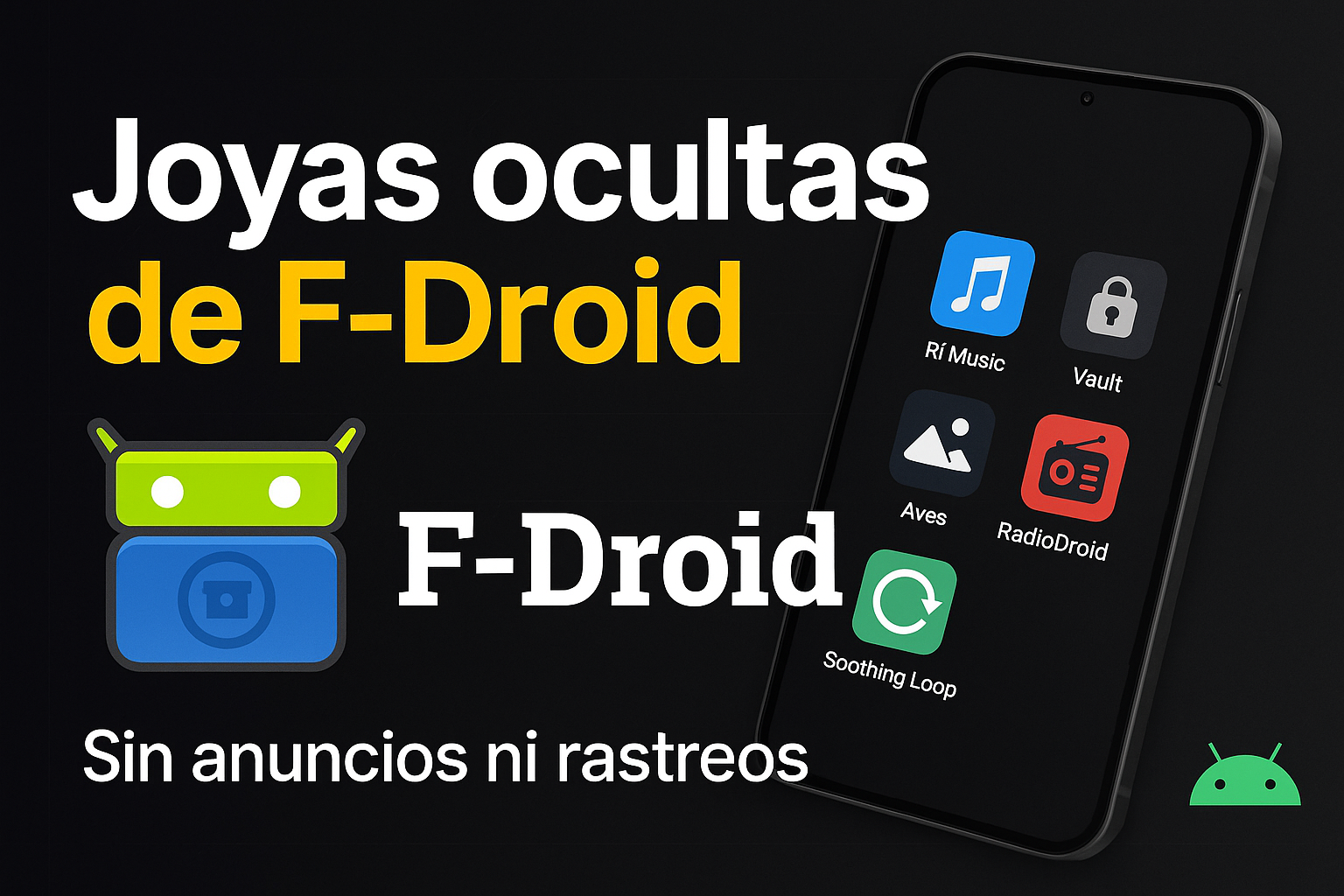 5 Joyas ocultas de F-Droid que no están en Google Play y deberías probar ya