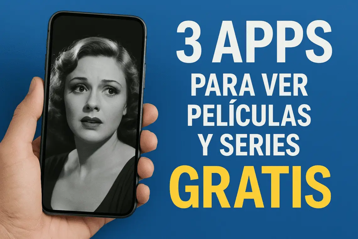 Las 3 mejores apps para ver películas y series gratis en tu celular [2025]