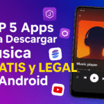 5 Apps para Descargar Música GRATIS y LEGAL en Android (2025)