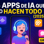 5 Apps de Inteligencia Artificial que hacen TODO por ti (2026) GRATIS