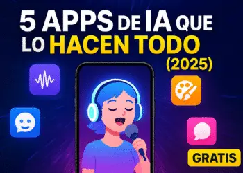 5 Apps de Inteligencia Artificial que hacen TODO por ti (2025) GRATIS