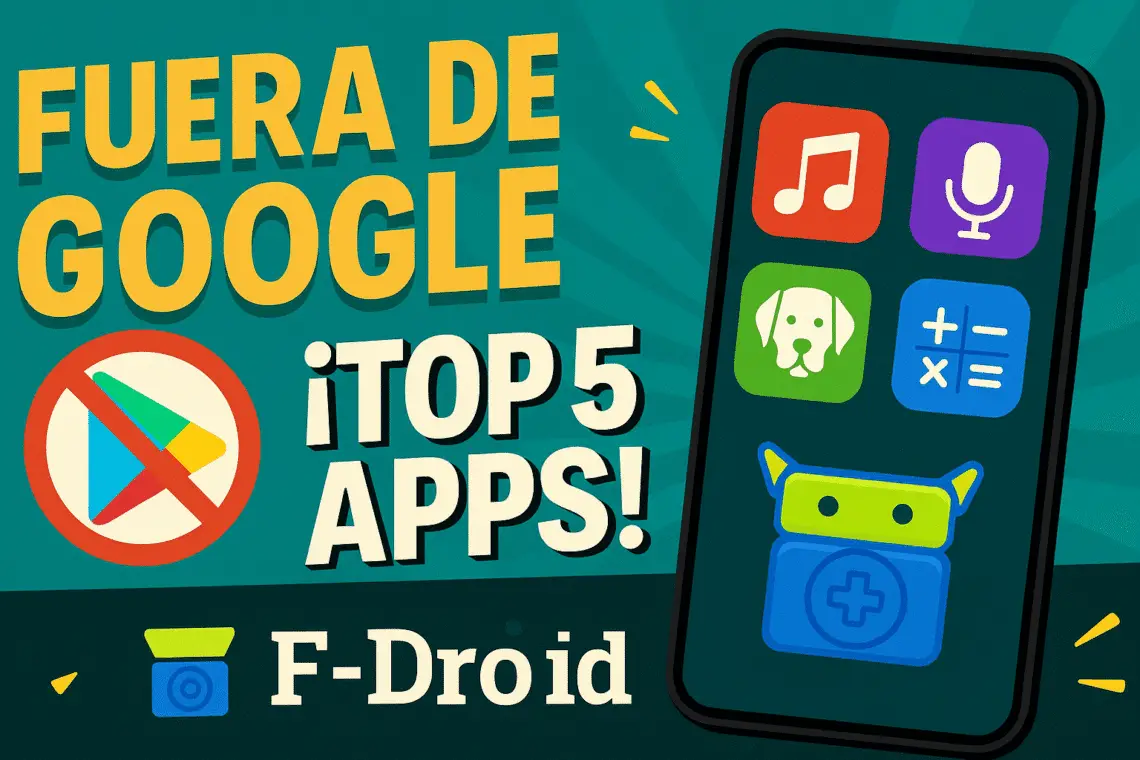 Top 5 apps de F-Droid que todo usuario Android debería probar 1 Top 5 apps de F-Droid que todo usuario Android debería probar
