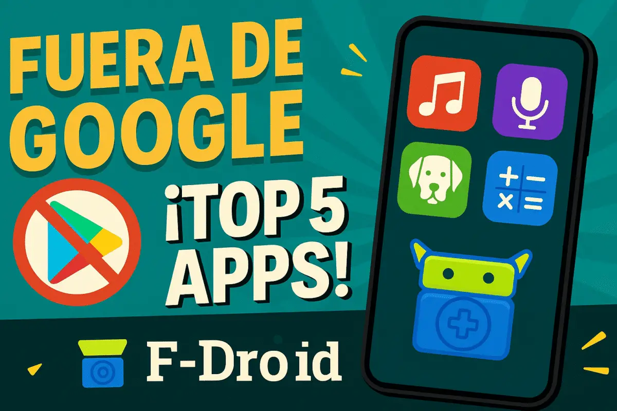 Top 5 apps de F-Droid que todo usuario Android debería probar