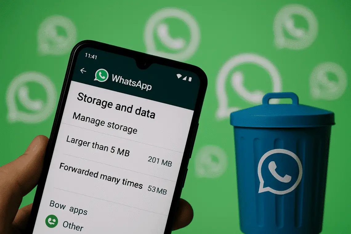 Cómo acceder a la papelera oculta de WhatsApp en Android y liberar espacio rápido (guía práctica y segura)