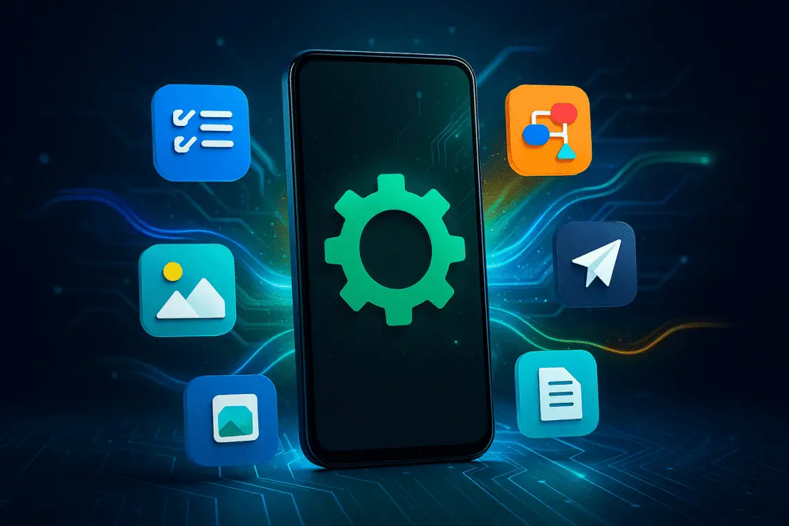 Estas 5 apps harán que tu Android funcione como nuevo: productividad, automatización y potencia visual 1 Estas 5 apps harán que tu Android funcione como nuevo: productividad, automatización y potencia visual