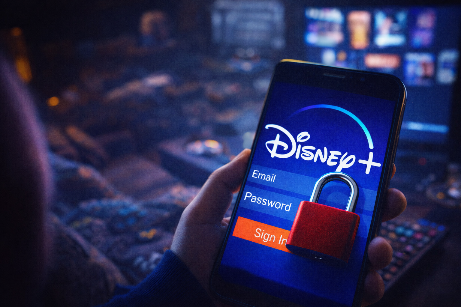 Cuentas compartidas Disney+ y Hulu: guía para evitar el bloqueo masivo tras la purga de hoy 1 Disney+ bloquea cuentas compartidas tras activar la política de hogar único en 2026