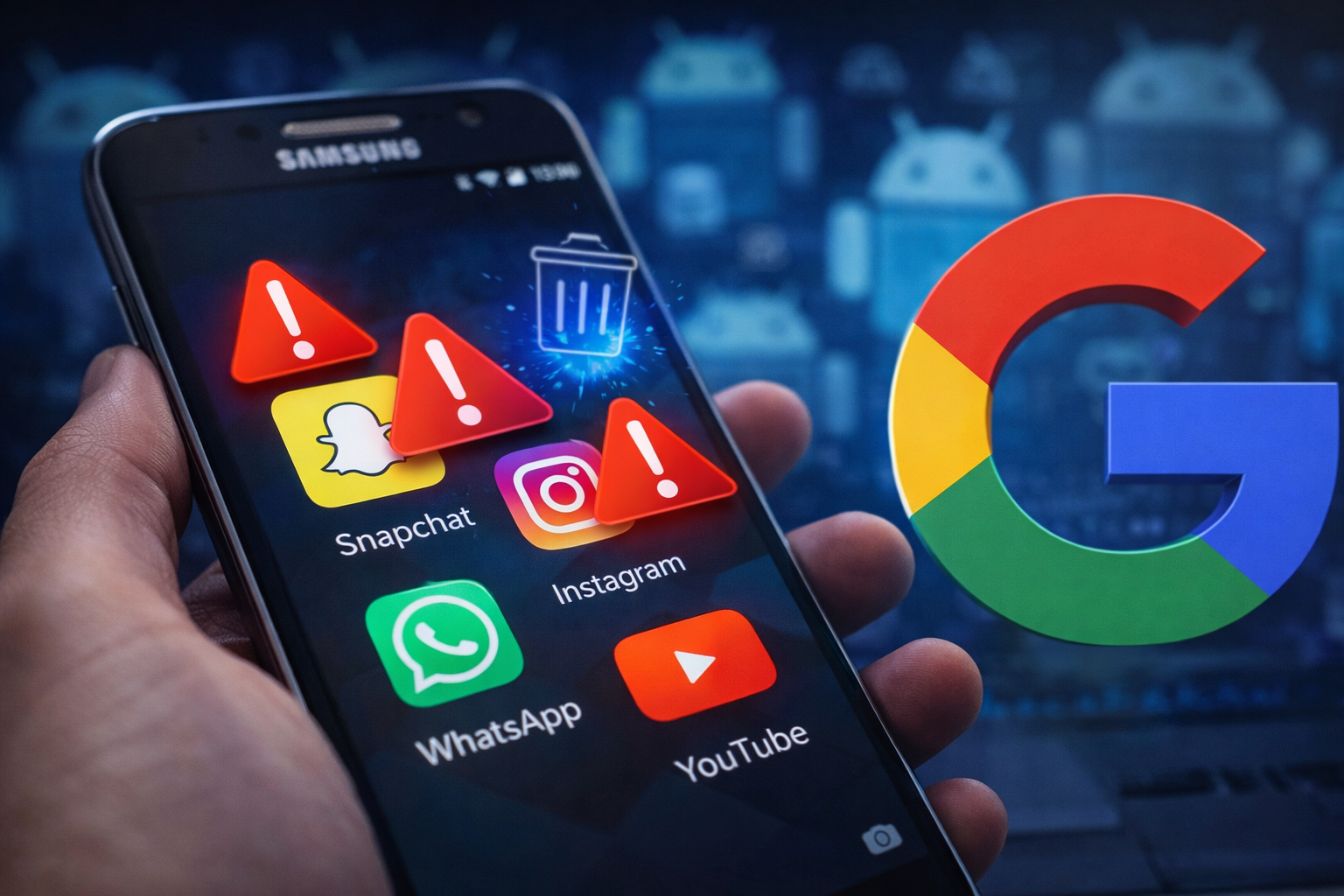 Google elimina aplicaciones generadas por inteligencia artificial de la Play Store durante una purga masiva en Android