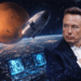 Tecnología de inteligencia artificial operando misiones espaciales avanzadas de SpaceX en órbita