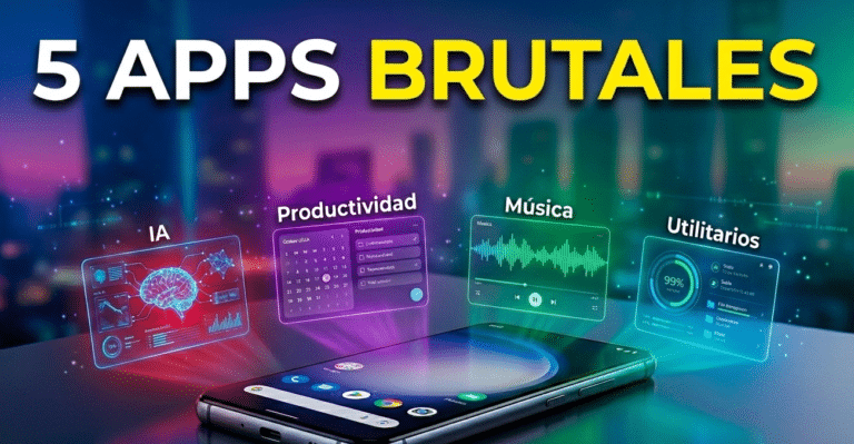 5 Apps BRUTALES para Android que debes probar en 2026: Potencia tu móvil al máximo 6 5 Apps BRUTALES para Android que debes probar en 2026: Potencia tu móvil al máximo