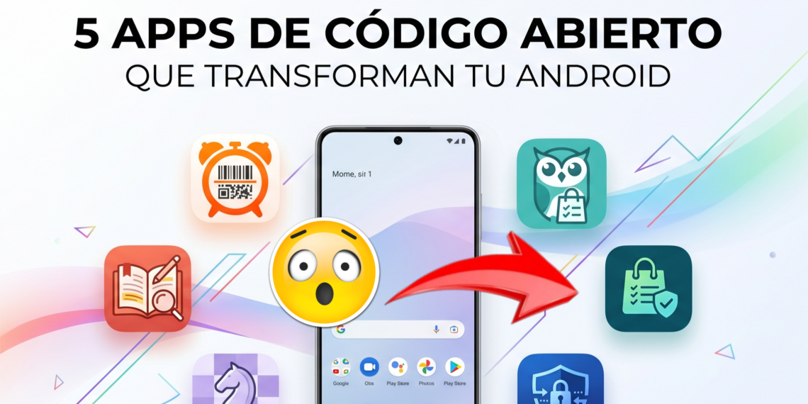 5 Apps de Código Abierto que Transforman tu Android en una Máquina Perfecta