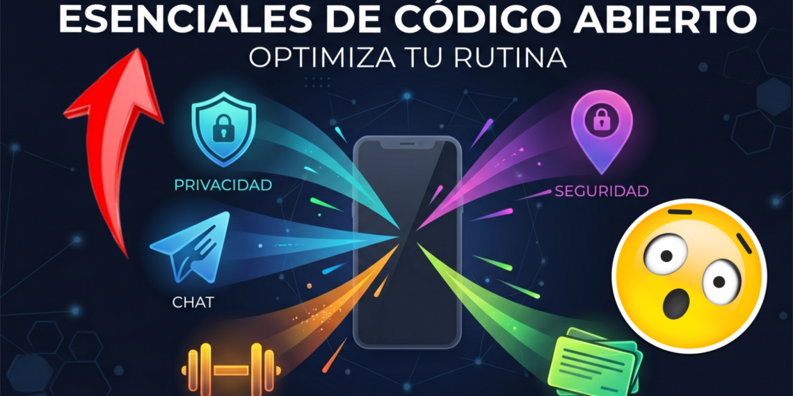 Las 5 Mejores Aplicaciones de Código Abierto para Android que Cambiarán tu Rutina