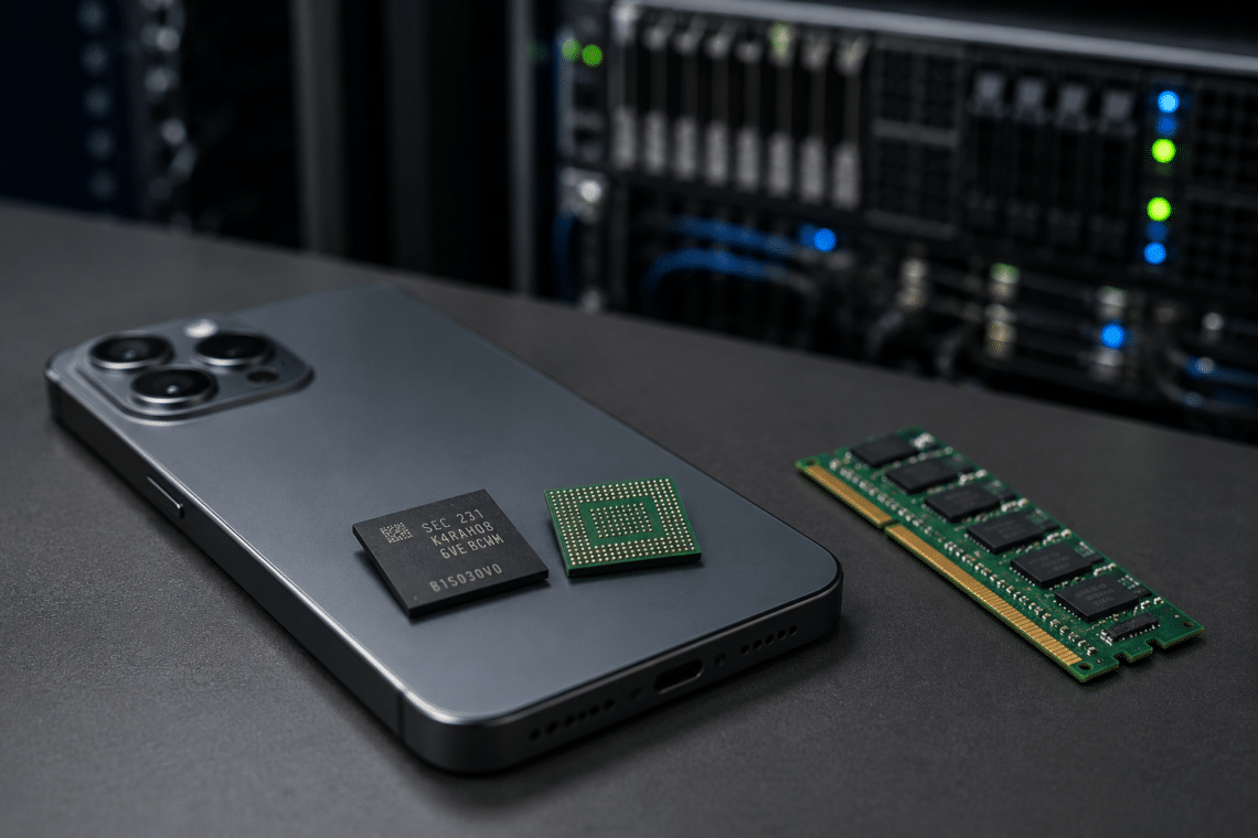 La escasez de memoria RAM amenaza con encarecer los próximos smartphones de Xiaomi, Samsung y Realme