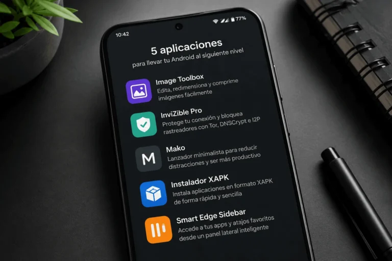Mejora tu Android: 5 Aplicaciones de Código Abierto y Herramientas Esenciales 3 Mejora tu Android: 5 Aplicaciones de Código Abierto y Herramientas Esenciales