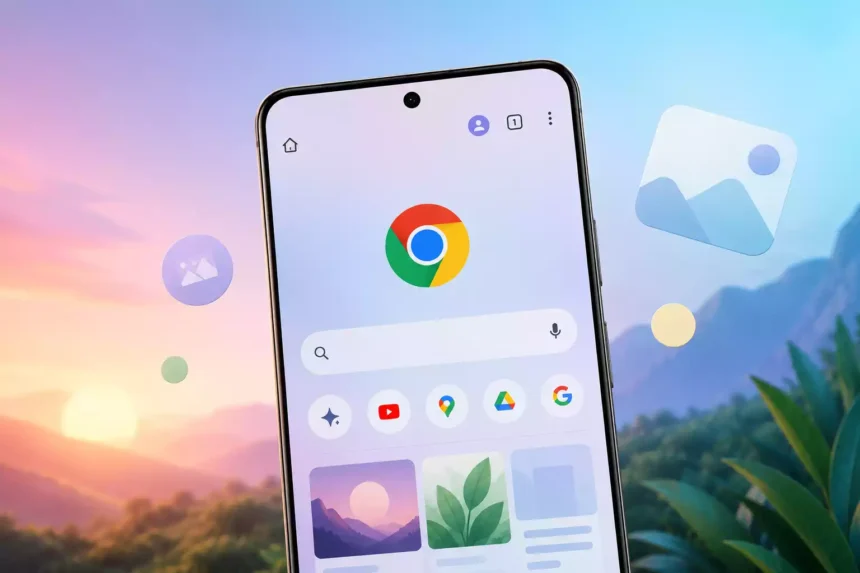 Chrome para Android ya deja personalizar el fondo 1 Chrome para Android ya deja personalizar el fondo