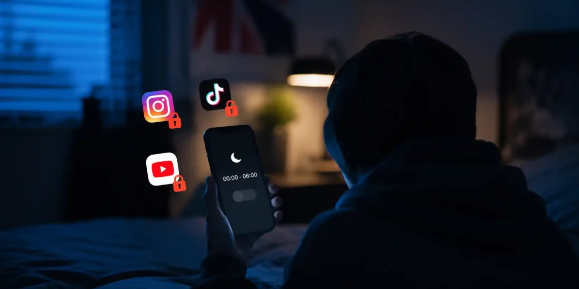 A medianoche se acaba la fiesta: así bloquearán las redes sociales a los adolescentes