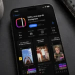 Aplicación Edits de Instagram para editar videos desde un teléfono móvil.